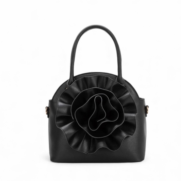 Melie Bianco Handbags - Melie Bianco Roxanne Black Recycled Vegan Crossbody Bag NWT - MSRP $150